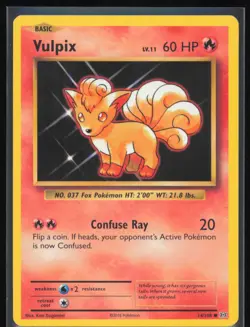 Vulpix Normal 14/108 Pokemon XY - Evolutions MP Pokemon Card - Image 1