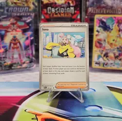 Iono 080/091 - Paldean Fates - Uncommon - Pokemon Card TCG - NM - Image 1