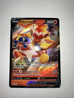 Infernape V SWSH252 SWSH: Sword & Shield Promo Cards Holo - Image 2