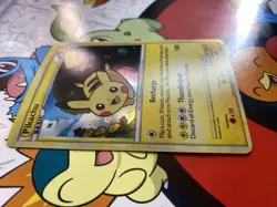 Pokemon Pikachu Holo Black Star Promo HGSS03 2010 Rare HeartGold Card LP/NM - Image 2
