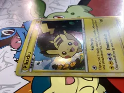 Pokemon Pikachu Holo Black Star Promo HGSS03 2010 Rare HeartGold Card LP/NM - Image 3