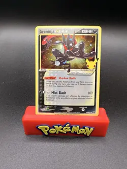 Greninja Gold Star SWSH144 25th Celebrations Promo Card Pokemon NM - Image 1