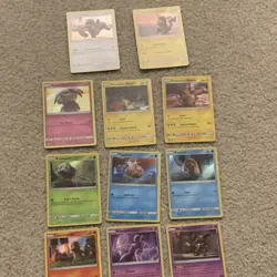 Pokemon TCG Detective Pikachu Holo & Regular Card Lot - 12 Cards, Bulbasaur - Image 1