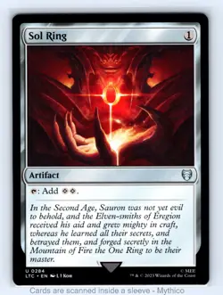 MTG Sol Ring Commander: The Lord of the Rings: Tales of Middle-earth - NM - Image 1
