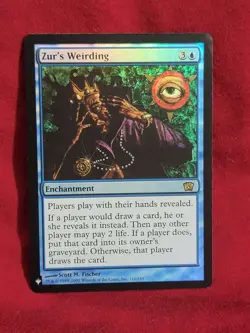 1x Zur's Weirding - Foil - Mystery Booster - Near Mint, English - MTG! - Image 1