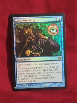 1x Zur's Weirding - Foil - Mystery Booster - Near Mint, English - MTG! - Image 3