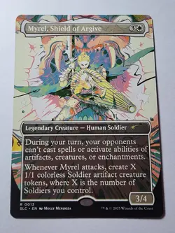Myrel, Shield of Argive, NON-FOIL - Secret Lair Encyclopedia of Magic A-Z MTG - Image 1