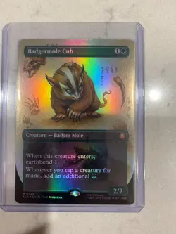 Badgermole Cub (Borderless) Avatar: The Last Airbender Foil - Image 1