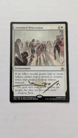 Magic the Gathering MTG - Rare - Amonkhet - Anointed Procession - Image 1