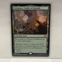 Magic the Gathering Yavimaya, Cradle of Growth Modern Horizons 2 Regular - Image 1