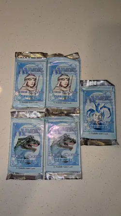 MTG: ICE AGE Factory Sealed Booster 5 Packs, FREE SHIPPING 742818065078 - Image 1