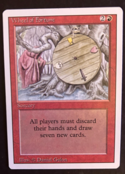 Vintage MTG Power Staples Lot – Scrubland + Wheel of Fortune + Demonic Tutor,etc - Image 4