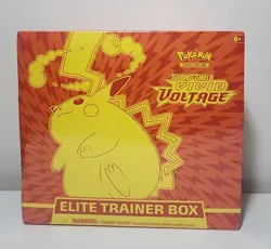 Pokemon TCG Sword and Shield Vivid Voltage ETB Elite Trainer Box New Sealed - Image 1