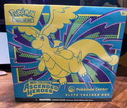Pokemon TCG: Ascended Heroes Pokemon Center Exclusive ETB IN HAND READY TO SHIP! - Image 1