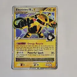 2009 Pokemon TCG Electivire FB LV.X 144/147 Platinum Supreme Holo Ultra Rare - Image 1
