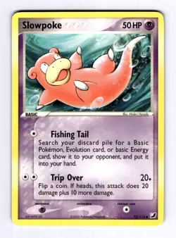 Slowpoke Unseen Forces #72 (2005) Common NM Pokemon - Image 1