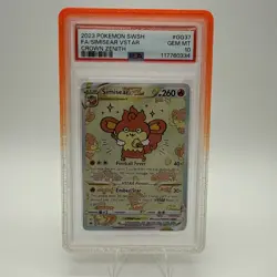 Pokemon SWSH Crown Zenith Simisear VSTAR Galarian Gallery 2023 GG37/GG70 PSA 10 - Image 1