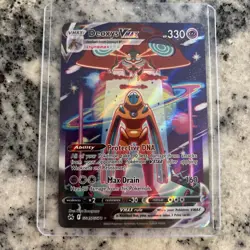 Pokemon Crown Zenith Deoxys VMAX GG45/GG70 Full Art Alt Art - Image 1