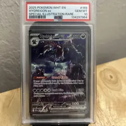 Hydreigon ex SIR 169/086 PSA 10 | Scarlet & Violet White Flare | Pokemon 2025 - Image 1