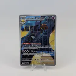 Team Rockets Orbeetle 198/182 IR Full Art Holo Destined Rivals Pokemon TCG NM - Image 1