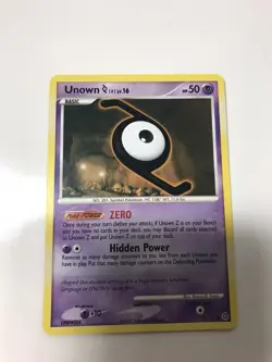 Pokemon D&P Secret Wonders Set UN-COMMON Unown 72/132 - (NM) Non-Holo - Image 1