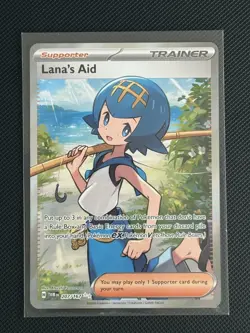 Pokemon: Lana's Aid - 207/167 - SV06: Twilight Masquerade (TWM) Ultra Rare - Image 1