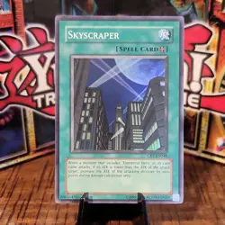 Yu-Gi-Oh! Skyscraper CRV-EN048 Super Rare UNLIMITED Excellent/VLP - Image 1