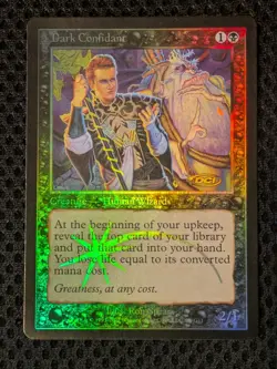 MTG Magic The Gathering Dark Confidant Judge Promo 2011 - Excellent - Image 1