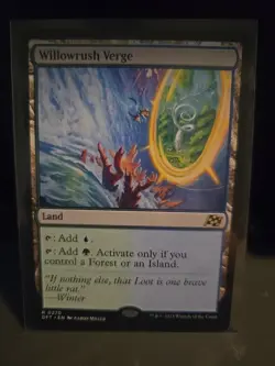 Magic The Gathering Willow Rush Verge Aetherdrift Rare 270 *Unplayed* - Image 1