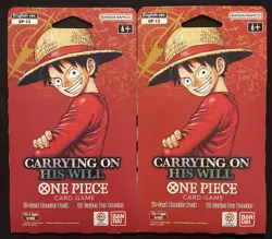 Lot Of 2x One Piece OP13 Sleeved Booster Packs - 2x OP13 - Sealed English - Image 1