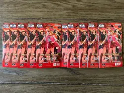 Bandai One Piece Card Game EB-03 Heroines Sleeved Booster Pack Lot of 10 Sealed - Image 1