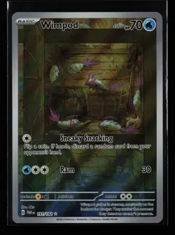 Wimpod 191/182 Holo SV04: Paradox Rift Pokemon Card - Image 1