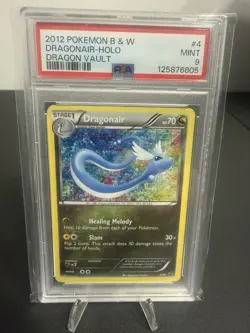 Pokemon TCG Dragonair 4/20 Dragon Vault Holo Rare Card Stock PSA 9 English - Image 1