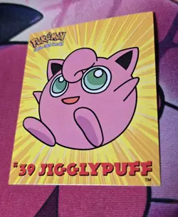 Jigglypuff #39 - Navarrete Kanto Buildable Card 2000s Vintage - Pokemon Card - Image 1