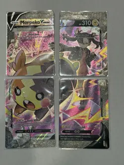 Pokemon TCG Morpeko V-Union 4 Card Promo Set 289 - Image 1
