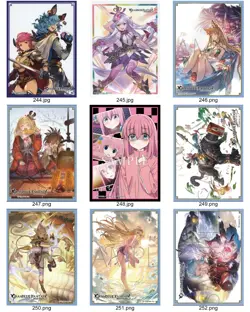 YuGiOh TCG Card Sleeves – 55 Pack Protective Card Cover 63X90mm Yu-Gi-Oh! TCG - Image 1