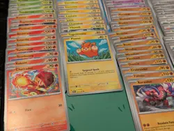 Pokemon Stellar Crown Complete Common/Uncommon/Holo Rare 125 Cards NM - Image 5