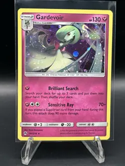 Gardevoir - 141/214 Lost Thunder Cosmos Holo Rare Pokemon Tcg Card NM/M - Image 1