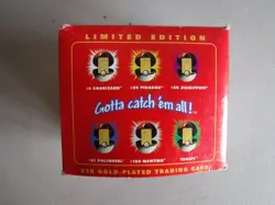 1999 Pokemon 23k Gold Plated Trading Card Togepi Pokeball Burger King - Image 3