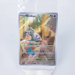 Pokemon TCG Mimikyu Scarlet & Violet Promo Card 075/Promo Factory Sealed - Image 1