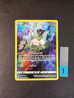 Mew GG10/GG70 Crown Zenith: Galarian Gallery Ultra Rare Card Near Mint Condition - Image 1