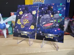 Koffing & Weezing - Pokemon 2024 Card Database 1 Cracked Ice Holo US Seller - Image 3