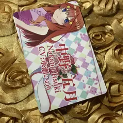 Itsuki Nakano The Quintessential Quintuplets Hotties Goddess Holo Card - Image 4