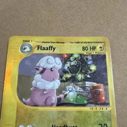 Flaaffy 77/165 Expedition 2002 Reverse Holo e-Series Pokemon Card TCG DMG - Image 2