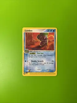 Lombre 45/100 EX Sandstorm Non-Holo Pokemon Card NM - Image 1