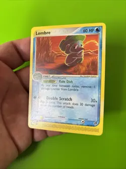 Lombre 45/100 EX Sandstorm Non-Holo Pokemon Card NM - Image 3