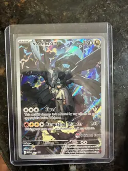 N's Zekrom 031 Ascended Heroes ETB Promo Pokemon Center Stamp - Image 1