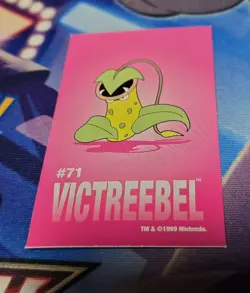 1999 Pokemon Sandylion Sticker #71 Victreebel - Image 1