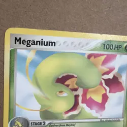 Meganium 9/115 EX Unseen Forces Unlimited Vintage Pokemon TCG 2005 - Image 4
