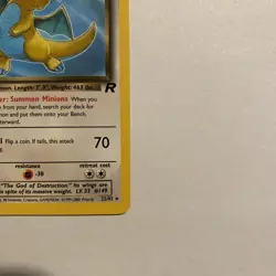 Dark Dragonite 22/82 Team Rocket Non-Holo Rare Pokemon TCG Vintage WOTC - LP - Image 4